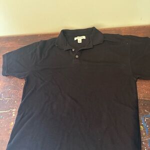 Pronto Uomo Classic Black Polo Shirt